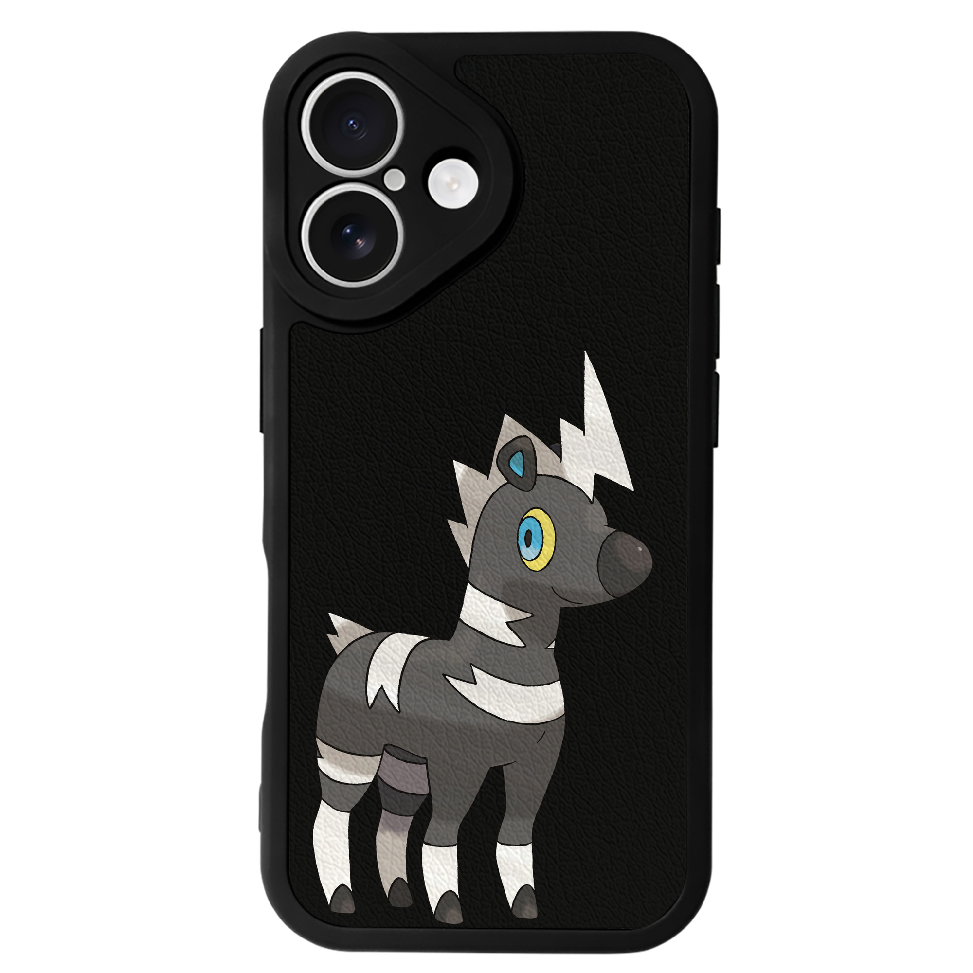 （画像用） ポケットモンスター Pokémon 【iPhone 16シリーズ対応】シリコンスマホケース（レザー調） 材質：シリコン